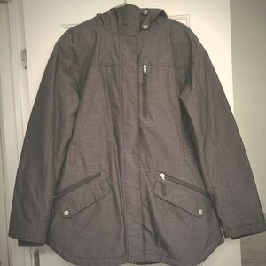 Columbia Women Omni Heat Jacket Grey Size XL